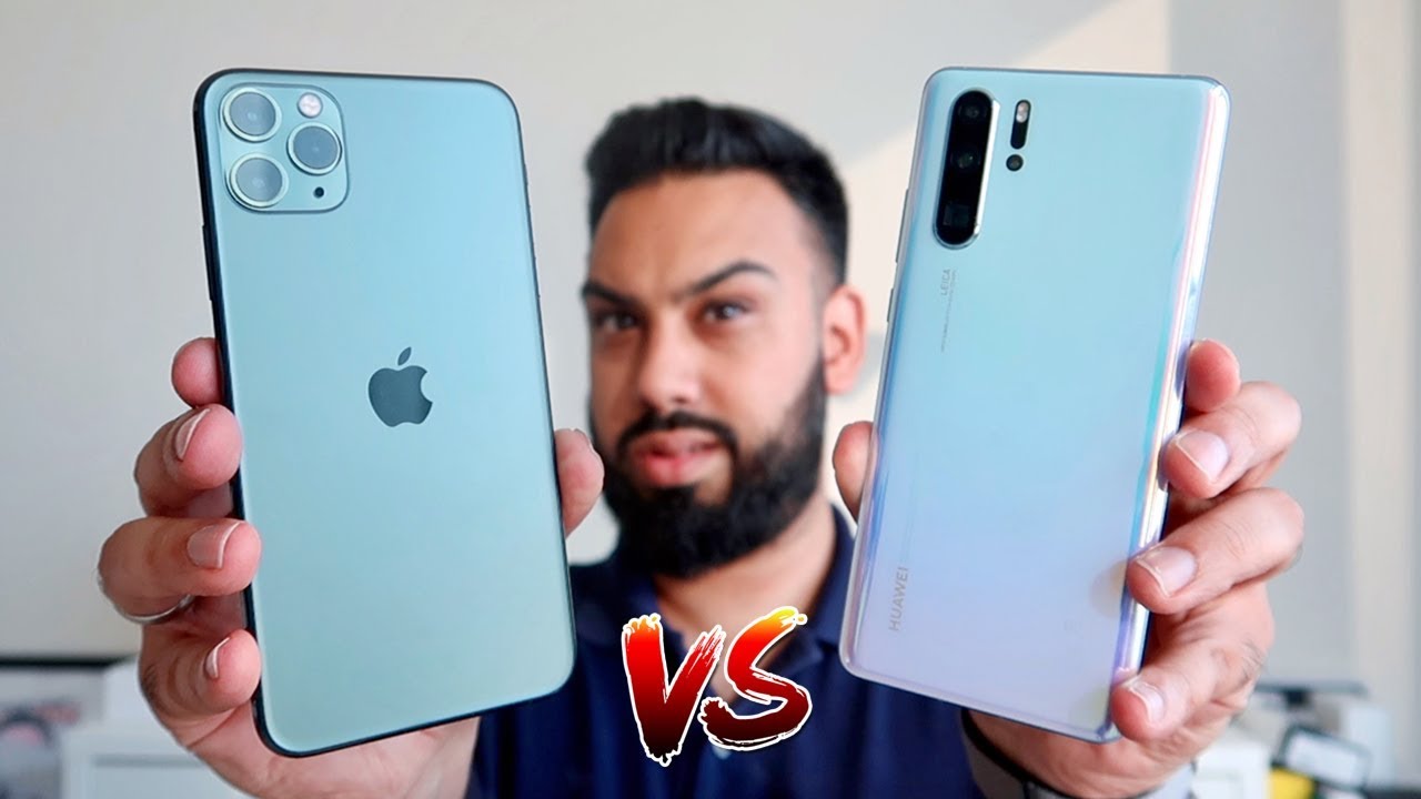 iPhone 11 Pro Max vs Huawei P30 Pro Camera Test Comparison!