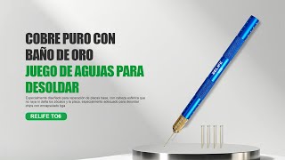 RELIFE TO6 Juego de agujas para desoldar