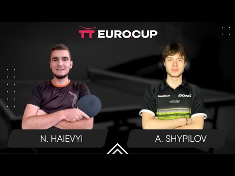 15:30  Nazarii Haievyi  - Anton Shypilov 18.05.2024 TT Euro.Cup Ukraine MASTER . TABLE 3