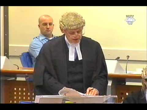 ICLB - The Prosecutor v Slobadan Milosevic - Steven Kay QC - Part 2