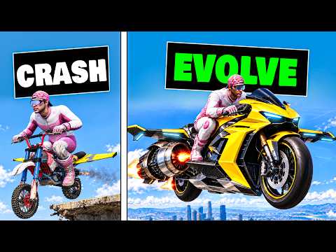 Every Time I Crash, My Flying Bike Evolves in GTA 5