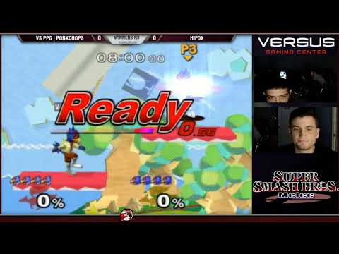 Versus Weekly 08/27/17 - VS PPG PorkChops (Falco) vs HiFox (Falco) - Melee