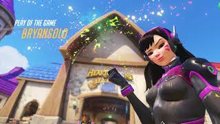 Dva POTG - Quintuple Kill Blizzard World