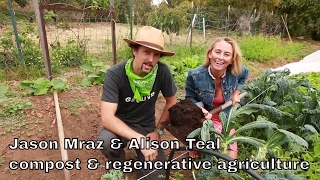 Jason Mraz & Alison Teal discussing Compost and Regenerative Agriculture - Kiss The Ground