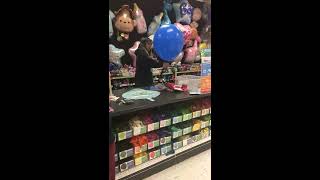 Blowing Up Balloons At Party City!!!