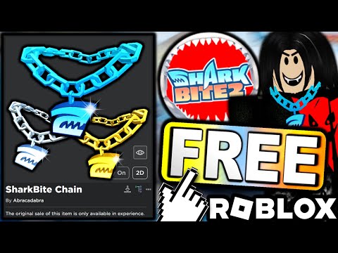 EASY FREE UGC LIMITED! HOW TO GET Blue/Silver/Gold SharkBite Chain! (ROBLOX SharkBite 2 🦈 EVENT)