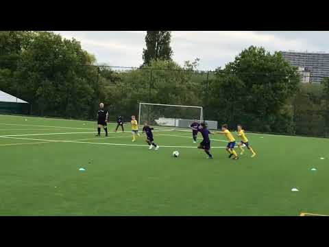 Mohamed Amine with U9 RSC Anderlecht vs Westerlo 18/09/2022.. The next Pedri best Talent!!!!