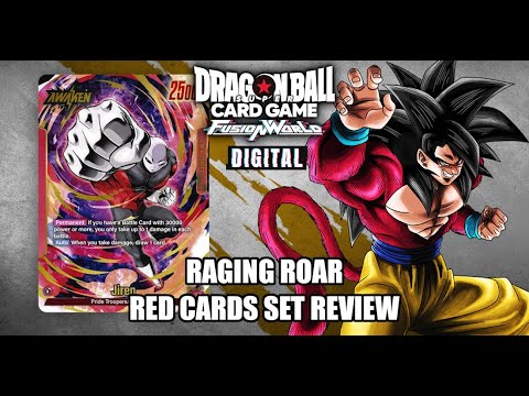 [DBS FW] Raging Roar Red Cards Set Review