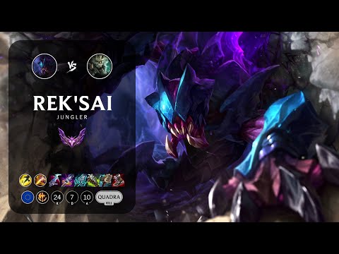 Rek'Sai Jungle vs Rengar - EUW Master Patch 13.12