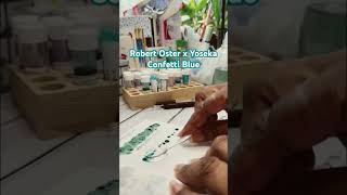 Swatching 💙💚💙 forgotten inks -  ep. 12.  #TealLove!