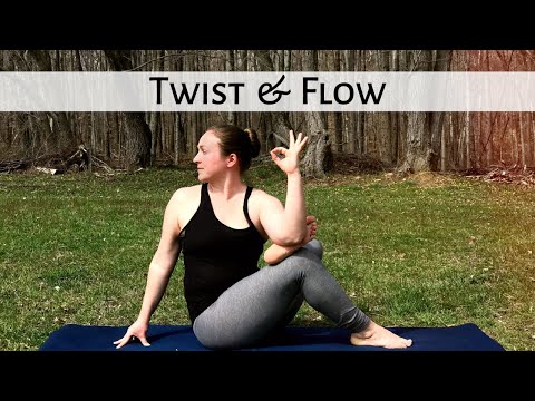 Twist & Flow | Vinyasa Flow Yoga to Mobilize Spine, Detox, and Energize!