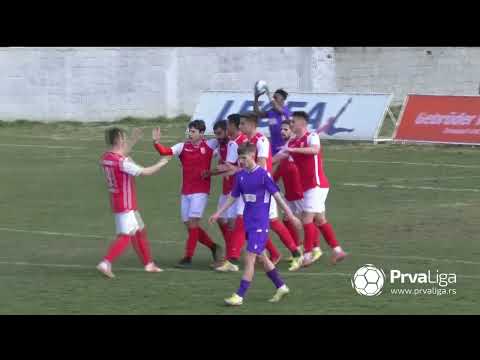 Prva liga Srbije 2021/22: 23.Kolo - BUDUĆNOST – RADNIČKI SM 1:0 (1:0)