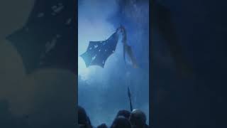 Game of Thrones | Night King riding the undead Dragon Viserion #gameofthrones #nightking #viserion