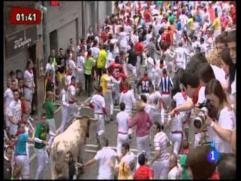 Encierro San Fermin 13 de Julio 2013