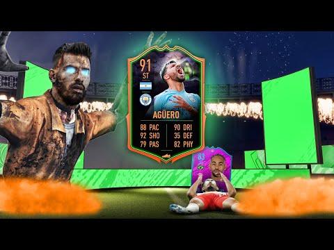 OMG I PACK SCREAM 91 AGUERO FROM A BUNDESLIGA LEAGUE SBC PACK!!!! - FIFA 20 Ultimate Team