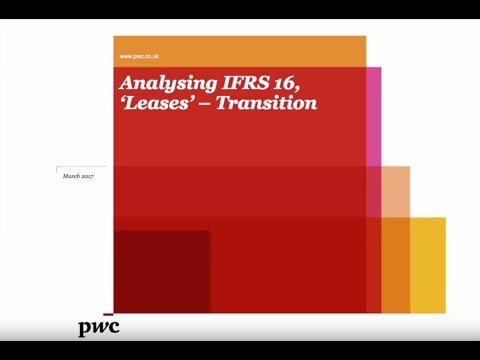 PwC's Analysing IFRS 16 Leases - 5. Transition