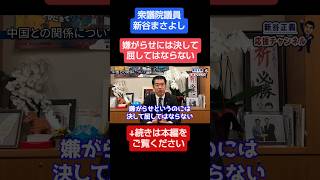 中国戦闘機によるレーザー照射について#新谷正義 #衆議院議員 #自民党 #政治 #切り抜き #戦闘機