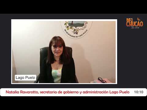 Secretaria de Gobierno de Lago Puelo, Natalia Ravarotto 14/08