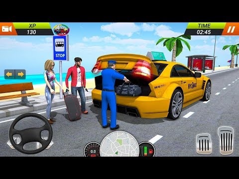 US Taxi Driving Simulator 2019 - Taxi Game Android gameplay