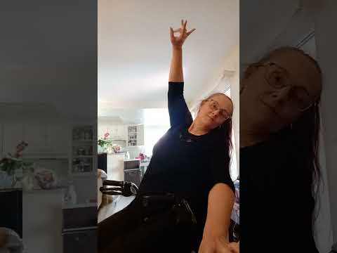 disabled belly dancing with a walker