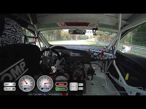 Seat Leon Eurocup Monza - Stefano Comini Crash 2014
