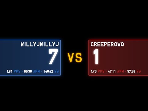 [U] WILLYJWILLYJ VS CREEPERQWQ [SS] TETRA LEAGUE FT7