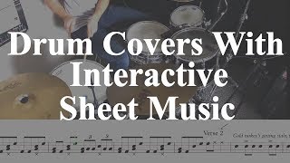 Grinspoon Just Ace -  Drum Cover With Sheet Music Tab #16
