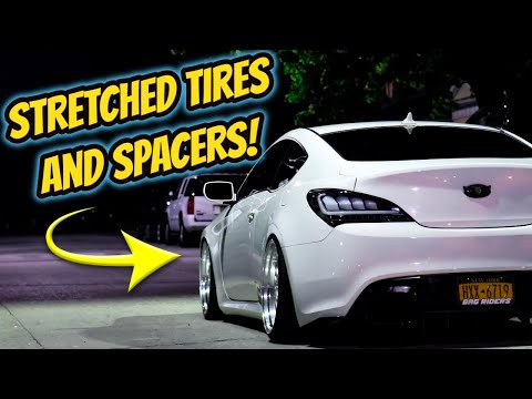 Stretching New Tires and Spacers For My Genesis