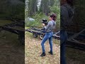Hot Girl Shoots Paintball Gun