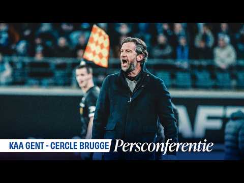 🎙️ Persconferentie na KAA Gent - Cercle Brugge