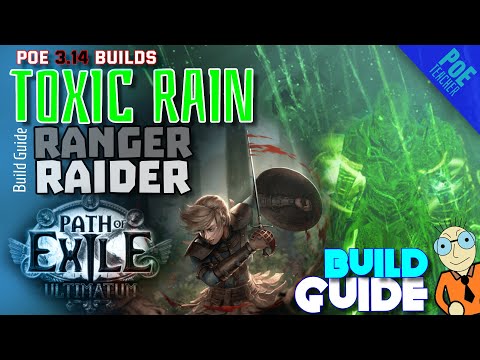 [Path of Exile - PoE]►  Toxic Rain Build - Raider Ranger