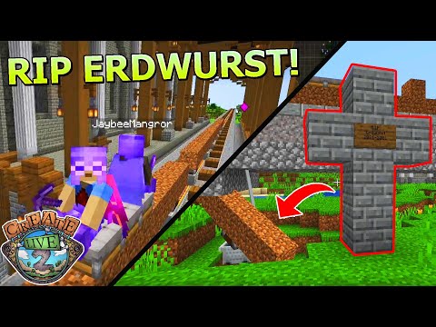 Spark's dirty train makes everyone laugh & crashes into Jo's tech! :D - Minecraft Create Live 2 #26