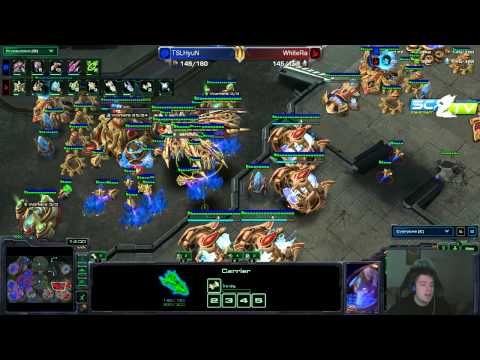 White-Ra vs Hyun Bo9 showmatch