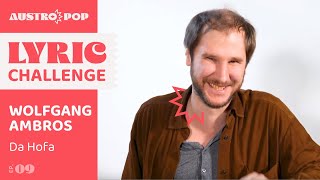 Austropop Lyric Challenge Wolfgang Ambros Da Hofa