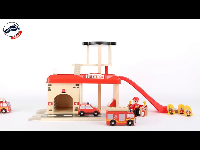 Video teaser for small foot world - Die Feuerwehrwache / The Firefighter Station