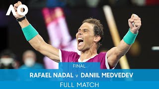 Rafael Nadal v Daniil Medvedev Full Match (Final) 