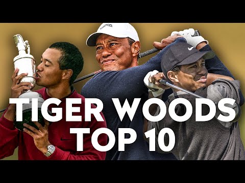 Tiger Woods’ TOP 10 BEST Shots at The Open