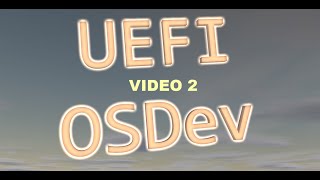2. OSDev UEFI 2026 - EFILIB header and EFI application