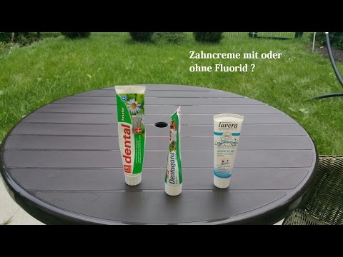 Zahncreme - mit oder ohne Fluorid