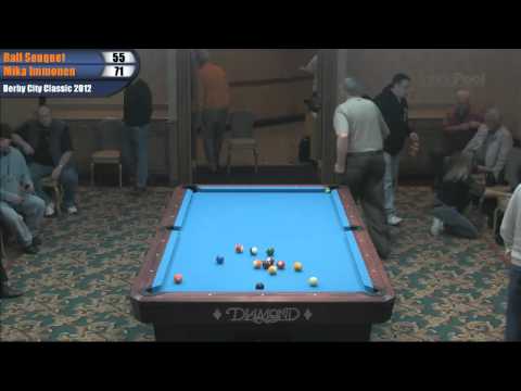 Ralf Souquet vs Mika Immonen at the Derby City Classic 14.1 Challenge
