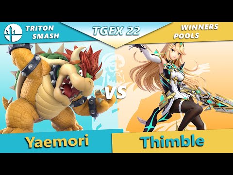 TGEX 2022 - Yaemori (Bowser) vs Thimble (Aegis) - Winners pools - SSBU