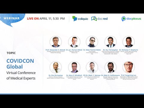 CovidCon Global- A WebSummit With Top Clinical Experts