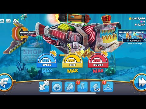 Proto Robo hungry shark world