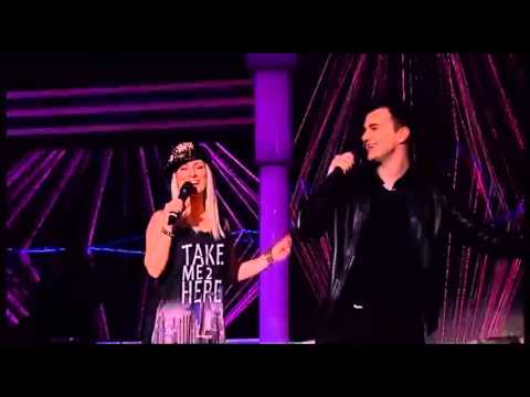 Milos Brkic i Aleksandra Bursac - Sto te nema ljubavi - HH - (TV Grand 22.12.2015.)