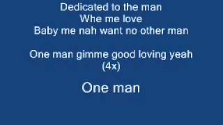 One Man (clean) Lyrics -Gaza Slim & Vybz Kartel