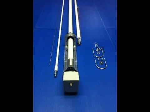 SIGMA EURO-COMM SE-HF-360 FIBRE GLASS VERTICAL ANTENNA 80 TO 6 METRES