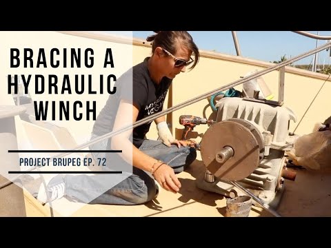 Bracing a Hydraulic Anchor Winch - Project Brupeg Ep. 73