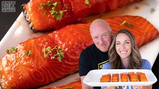 Smoked Salmon with Mouthwatering Maple Orange Glaze