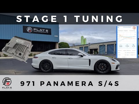 Flat 6 Motorsports - Stage 1 Tune (971 Panamera S/4S)