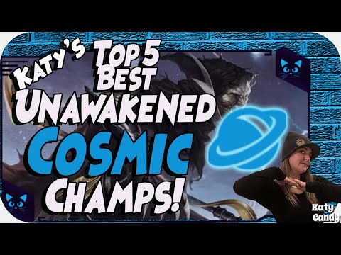 Top 5 Unawakened Cosmic Champs! | Marvel Contest of Champions